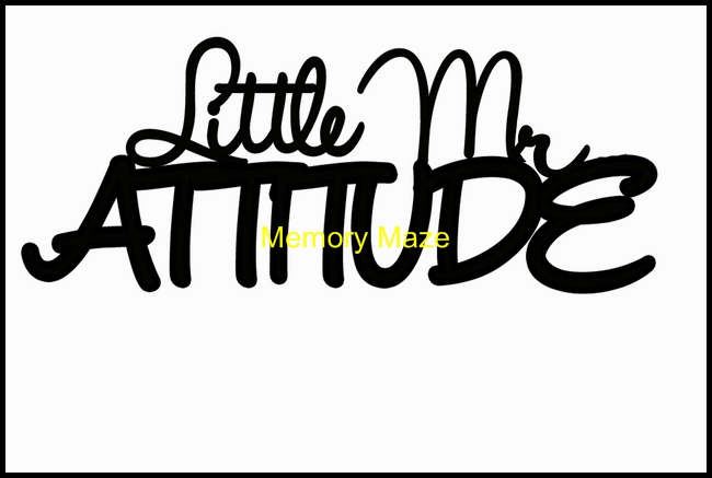 Little Mr attitude 120 x 75 mm min buy 3